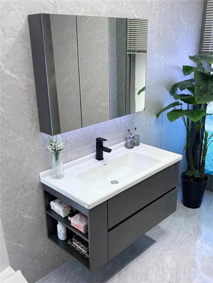 Modern Bathroom Wood Cabinet