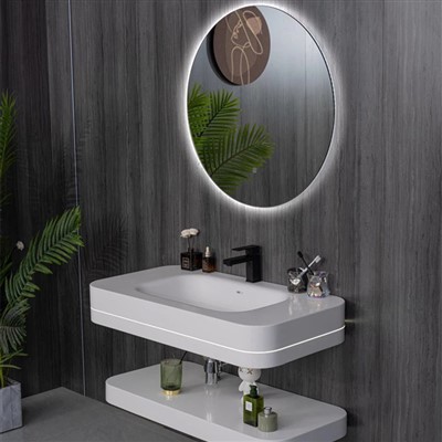 فلیٹ رال باتھ روم کاؤنٹر ٹاپ